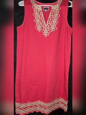 Mud Pie Blakely Size Small S (4-6) Shift Dress Very Good Used Condition
